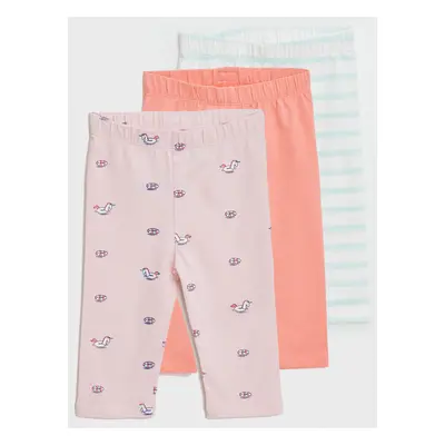 GAP Kids Leggings with Pattern, 3pcs - Girls