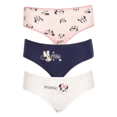 3PACK Girls Panties E plus Minnie multicolor