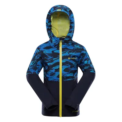 Kids jacket with PTX membrane ALPINE PRO IMPECO mood indigo