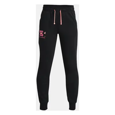 Tepláky Under Armour RIVÁLIS TERRY PANTS-BLK