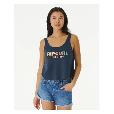 Tank top Rip Curl ICONS OF SURF PUMP FONT TANK Navy