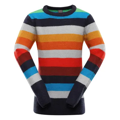 Kids striped sweater nax NAX MOERO mood indigo