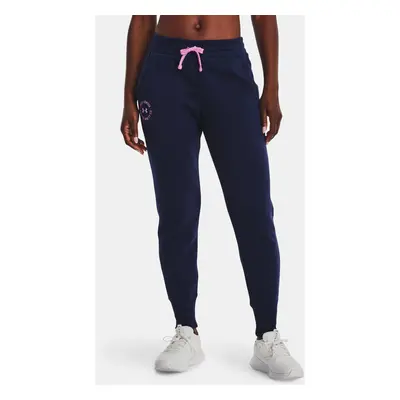 Under Armour Sweatpants Rival Fleece Crest Joggers-NVY - Nők