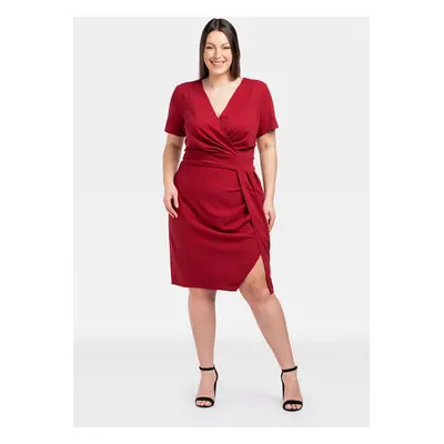 Női ruha Karko Karko_Dress_SA959_Red