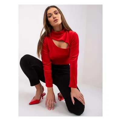 Blouse-DHJ-BZ-6561.09P-red