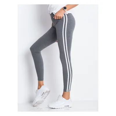 Női leggings Fashionhunters Striped