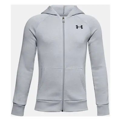 Under Armour Mikina Ua Rivális Cotton Fz Hoodie-Gry