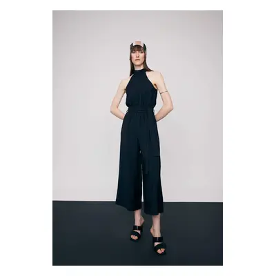 DEFACTO Halter Collar Ayrobin Sleeveless Jumpsuit