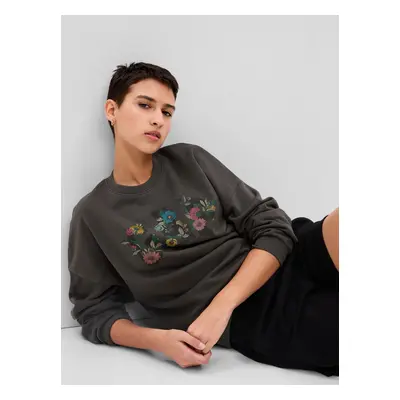 GAP Sweatshirt vintage soft floral logo - Women