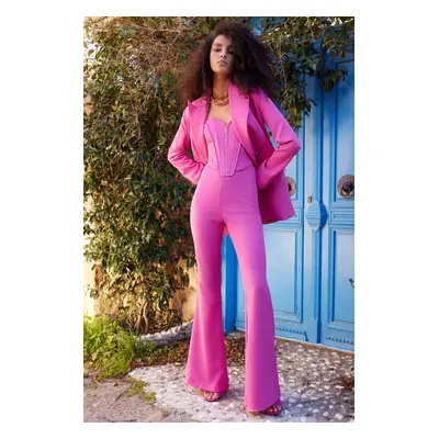 Trendyol Fuchsia Woven Trousers