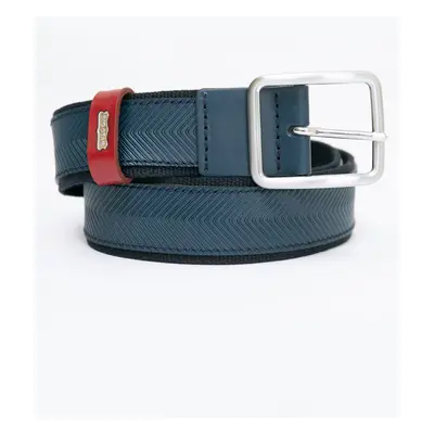 Big Star Man's Belt Navy Blue