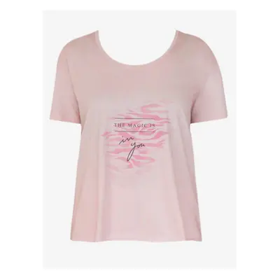 Light Pink T-Shirt ORSAY - Women