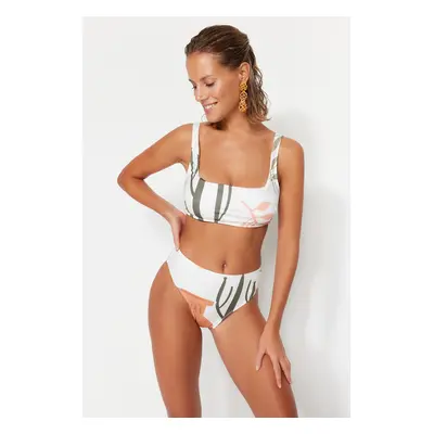 Női bikini alsó Trendyol TBESS22BA0091/WHİTE