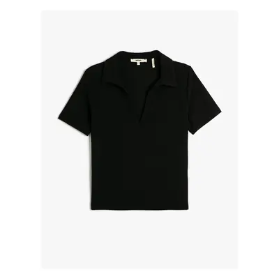 Koton Polo Neck T-Shirt Short Sleeve