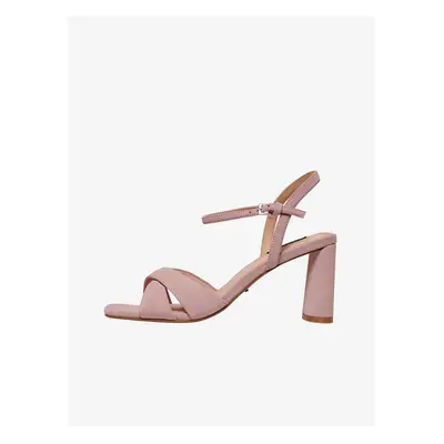 Pink Heeled Sandals ONLY Ava