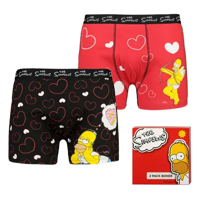 Men's boxer shorts The Simpsons Love 2P Gift Box - Frogies