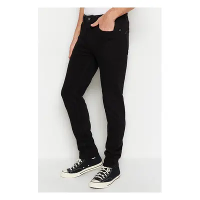 Trendyol Black Premium Regular Fit Flexible Fabric Jeans Denim Trousers