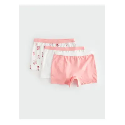 LC Waikiki Cotton Girls' Boxer 3-pack