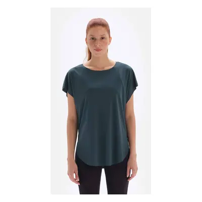 Dagi Petrol Women's T-Shirts, Boat Collar