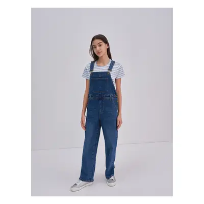 Big Star Woman's Overall Trousers Denim