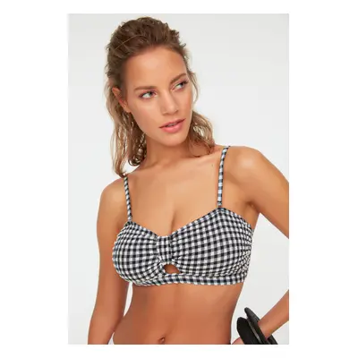 Bikini felső Trendyol TBESS22BU0068/Black White