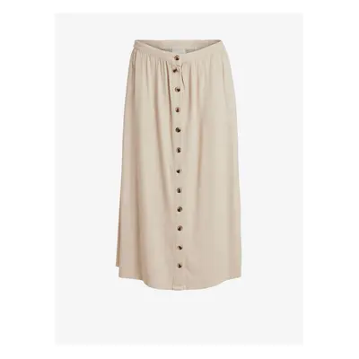 Beige skirt VILA Phine