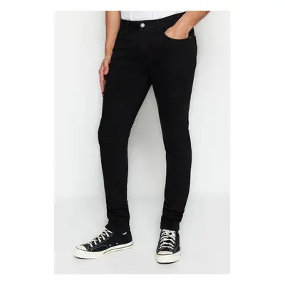 Trendyol Limited Edition Black Stretchy Fabric Skinny Fit Jeans Denim Trousers