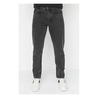 Trendyol Anthracite Essential Fit Jeans Denim Trousers