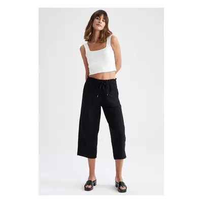 DEFACTO papírzacskó illeszkedő crop culottes