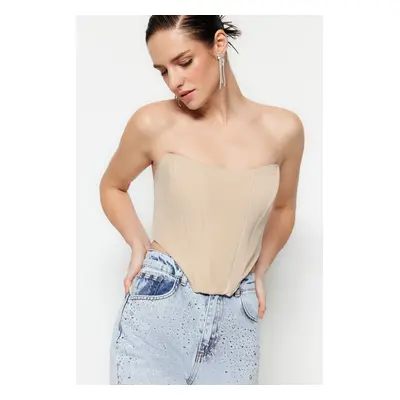 Női top Trendyol Strapless