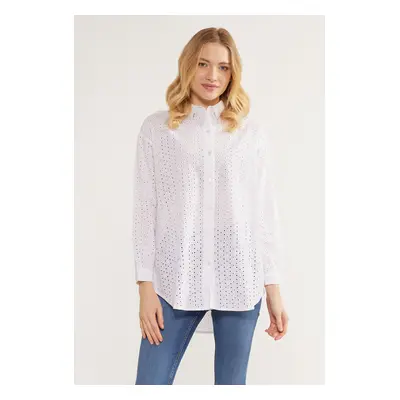 MONNARI Woman's Blouses Openwork Women's Shirt