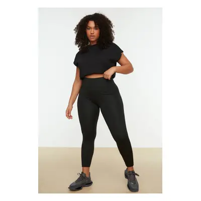 Női leggings Trendyol TBBSS22TY0020/Black