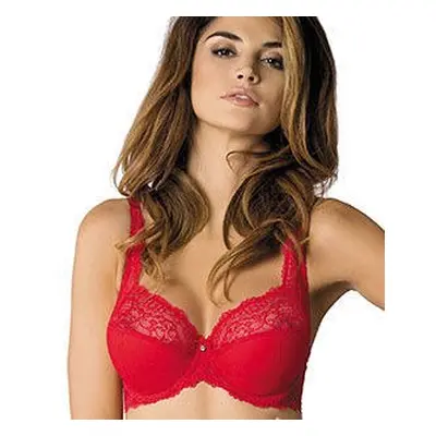 Scarlet / B3 Semi-Padded Bra - Red