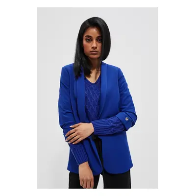 Women's jacket with ruffle sleeves