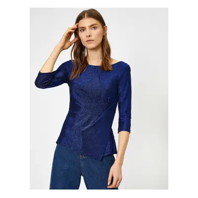 Koton Women's Saxon Blue Blouse