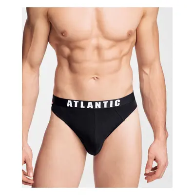 Férfi sportnadrág ATLANTIC 3Pack - fekete