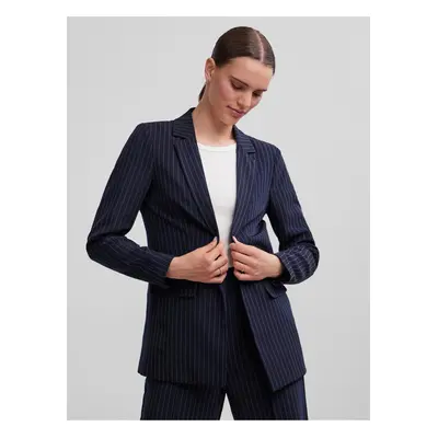 Női blézer Pieces Navy Blue