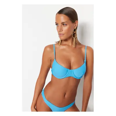 Trendyol Blue Underwire Bikini felső