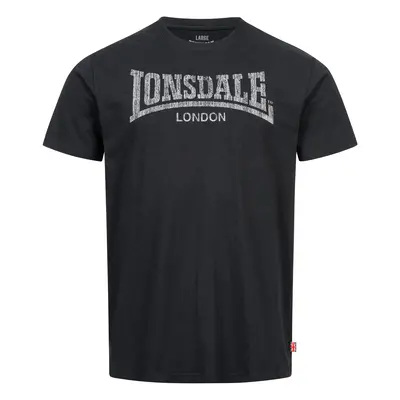 Férfi póló Lonsdale 111132-Black