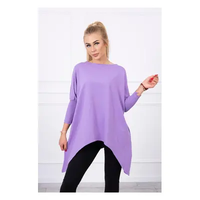 Blouse oversize purple