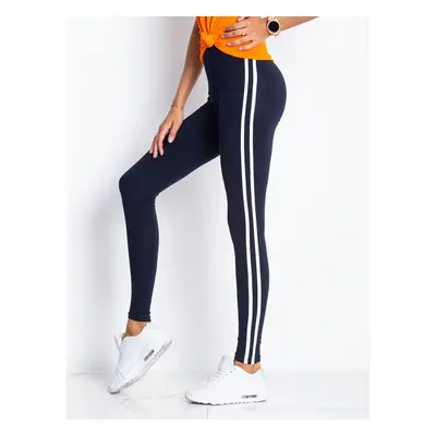 Női leggings Fashionhunters Striped