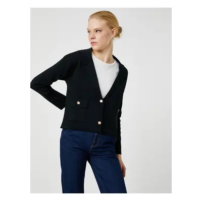 Koton Blazer Jacket Look Knitwear Cardigan