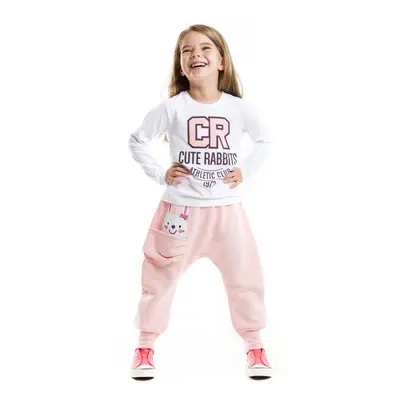 mshb&g Hip-Hop Girls Pink Sweatpants+T-Shirt