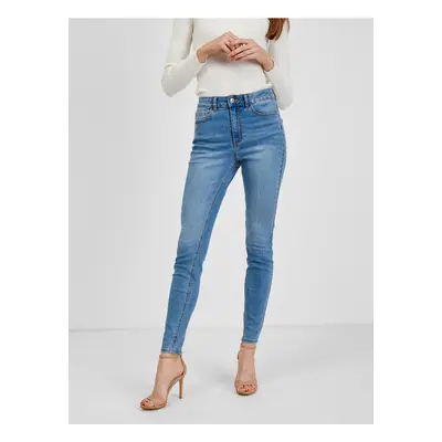 Orsay Light Blue Womens Skinny Fit Jeans - Nők