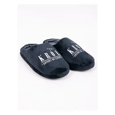 Férfi papucs Yoclub Yoclub_Men's_Slippers_OKL-0114F-3400_Black