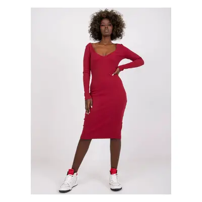 Női ruha Fashionhunters RED