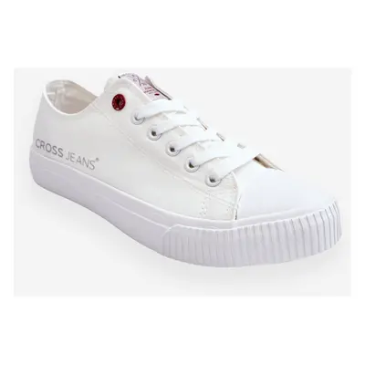 Men's Cross Jeans Sneakers White