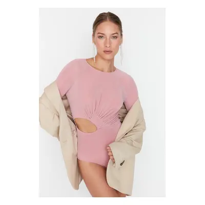 Trendyol Pink Knitted Bodysuit