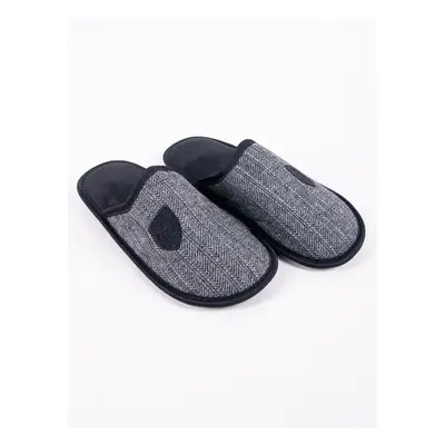 Férfi papucs Yoclub Yoclub_Men's_Slippers_OKL-0107F-3400_Black