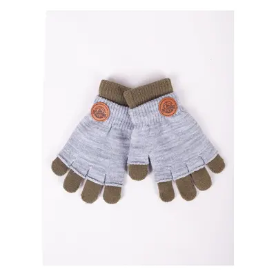 Yoclub Kids's Gloves RED-0242C-AA50-004